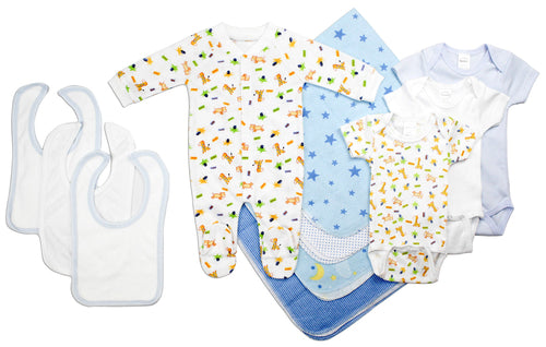 Newborn Baby Boy 11 Pc Layette Baby Shower Gift